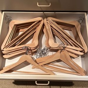 Wooden hangers
